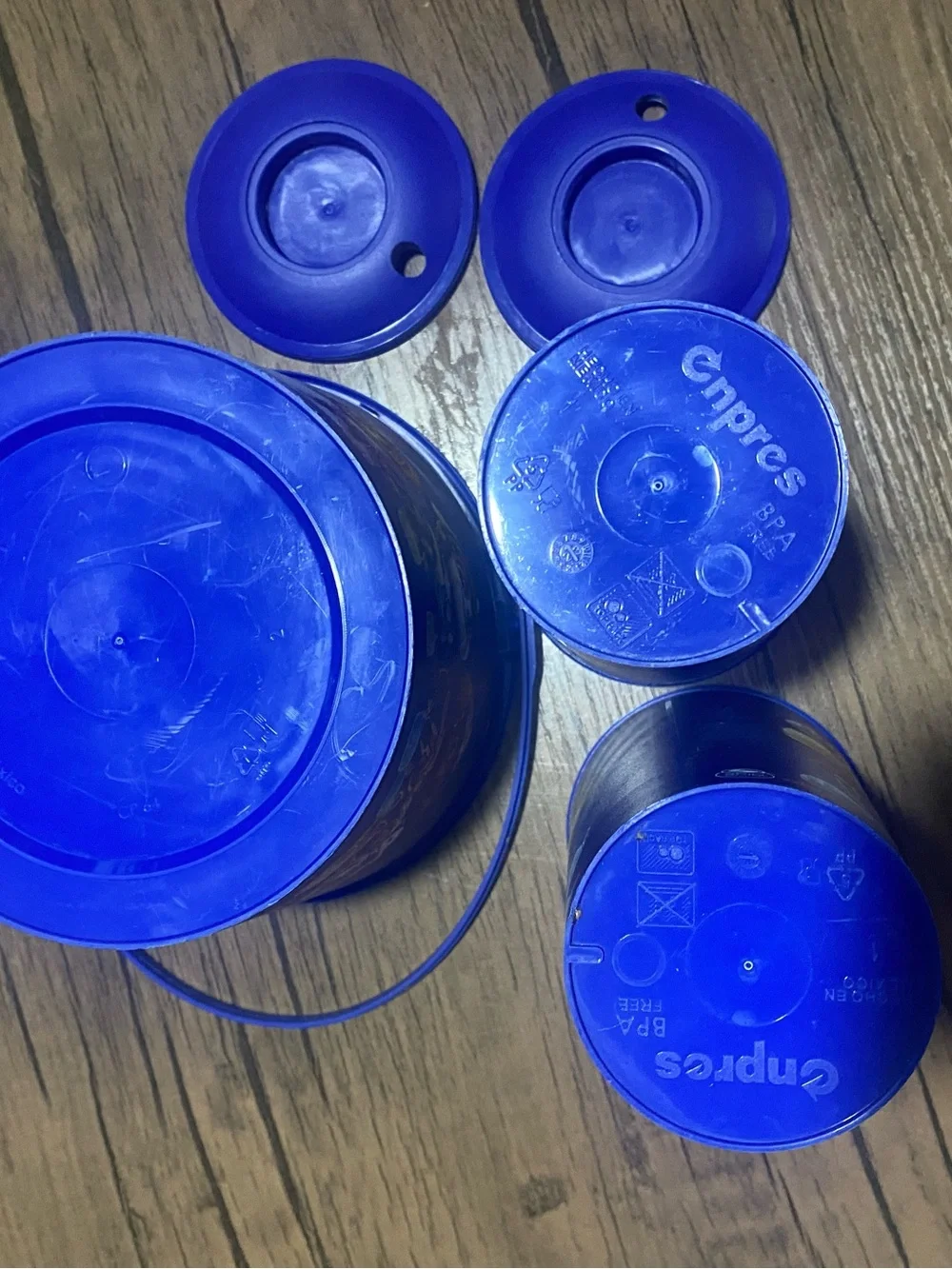 PAW Patrol Kids‎ Popcorn Bucket Set with Blue Cups and Character Lids